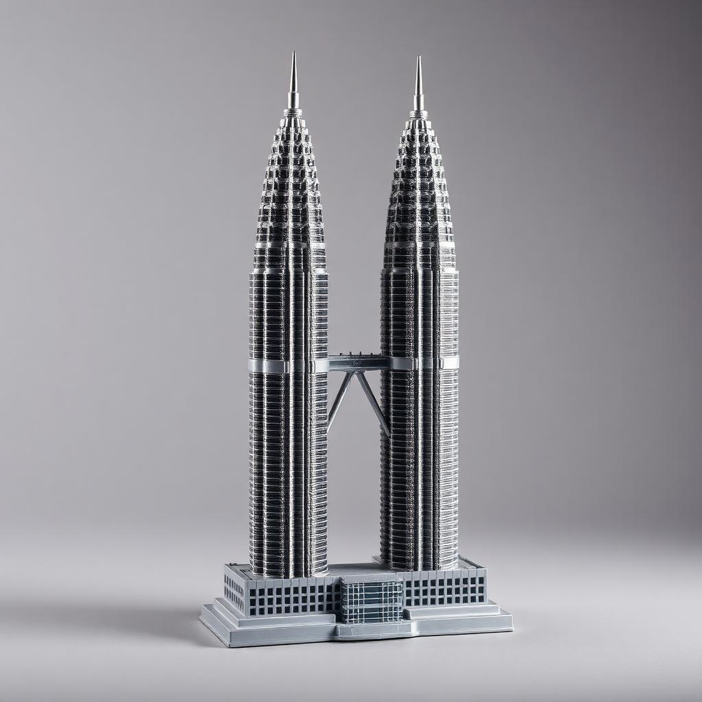 Petronas Twin Towers miniature replica